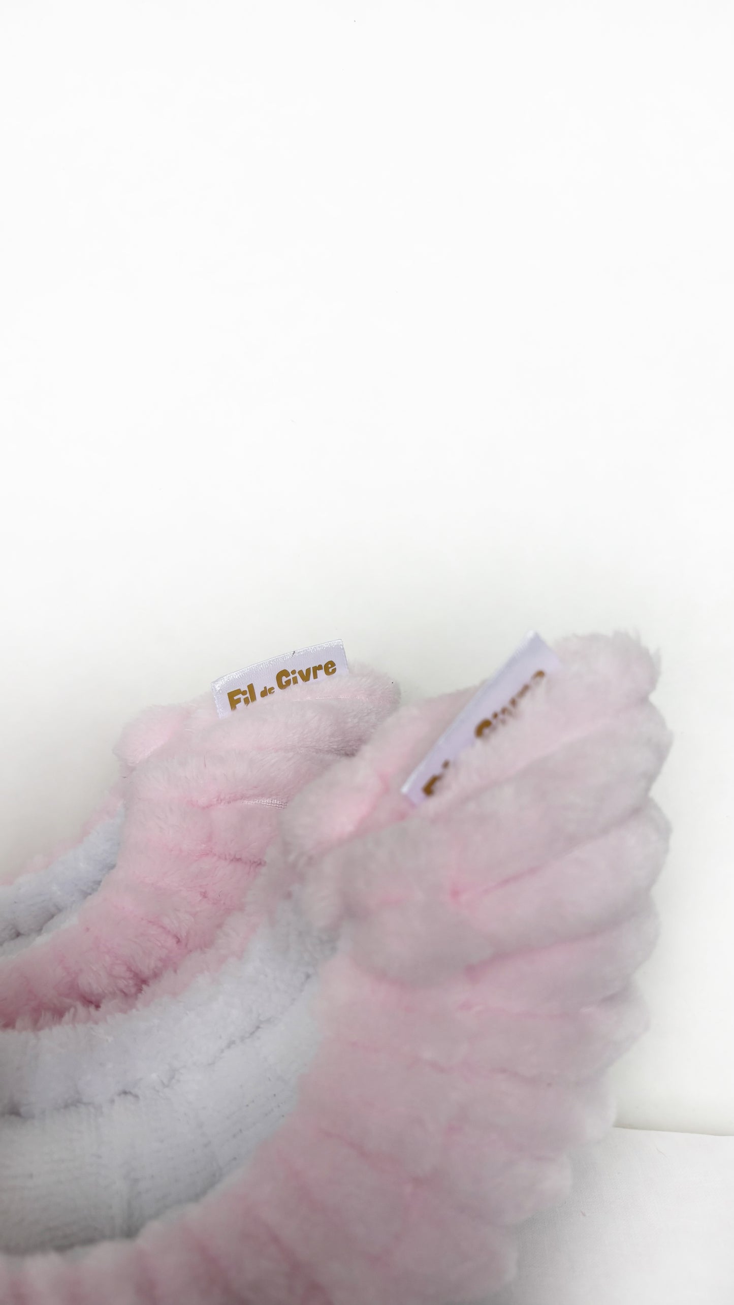 Protège-lames douillets baby pink